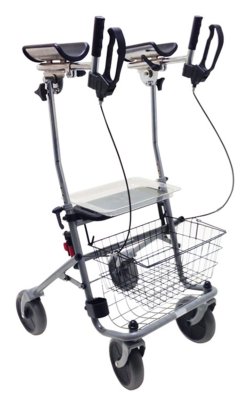340435.jpg Rollator Cristallo 2 mit Unterarmauflage,silber>>>>