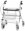 Rollator B XXL silber-metallic>>>> Rollator B XXL silber-metallic>>>>