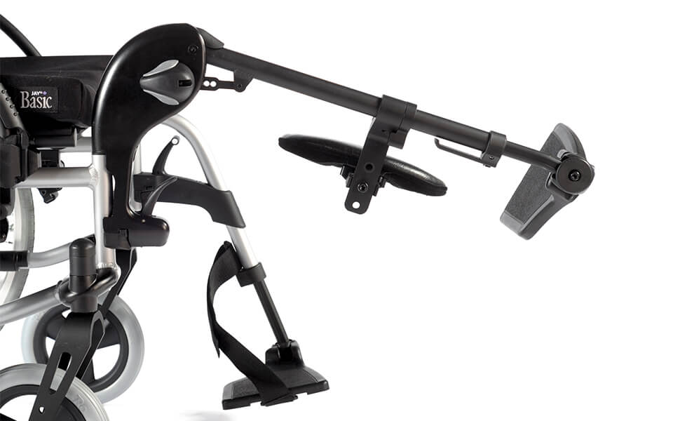 Rollstuhl Breezy Unix 2, Steckachse, TrBr, brillantsilber>>>>SB 50 cm