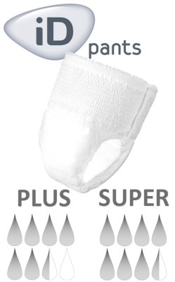iD Pants TBS Super Large Hüfte 100 bis 145 cm (1 Karton:6x12Stk.)>>>>