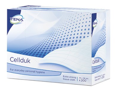 Zellstofftücher TENA Cellduk,25x26cm(8x200Stk), Zellstofftücher TENA Cellduk,25x26cm(8x200Stk),