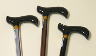 640038-jpg-whkG.jpg Leichtmetall-Krankenstock, Derbygriff, Druckknopfverstellung>>>>Farbe: schwarz