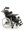 Multifunktionsrollstuhl Inovys II Evo, mit Trommelbremse, Tisch und Seitenpelotten>>>>SB 50 cm