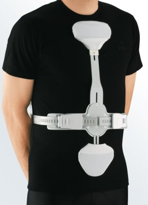 Hyperextensionsorthese 3C 27 cm silber>>>>Gr. 1