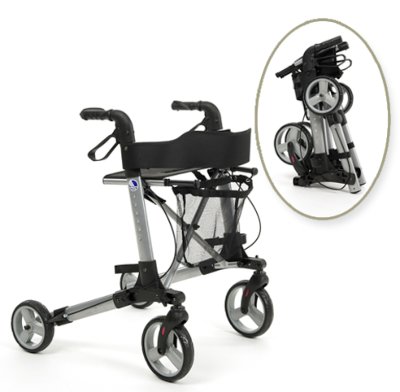 Rollator Quadri-Light, silber>>>> Rollator Quadri-Light, silber>>>>