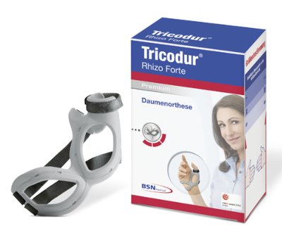 Daumenorthese Actimove Rhizo Forte, grau>>>>Gr. M links Daumenorthese Actimove Rhizo Forte, grau>>>>Gr. M links