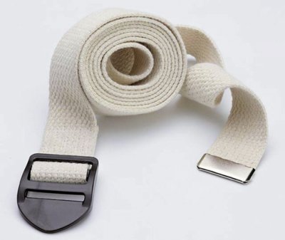 Yoga Belt mit Clip ca.3,8 x 300 cm, natur>>>> Yoga Belt mit Clip ca.3,8 x 300 cm, natur>>>>