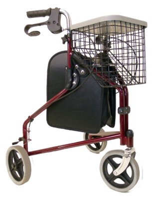 340550.jpg Delta-Gehrad TRI WALKER,PU,rot>>>>