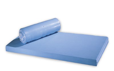 Standardmatratze schwer entflammbar,gerollt>>>>Ausf.: Höhe 10 cm 90 x 198 cm Standardmatratze schwer entflammbar,gerollt>>>>Ausf.: Höhe 12 cm 90 x 200 cm