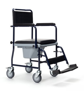 Toilettenrollstuhl 139 blau>>>> Toilettenrollstuhl 139 blau>>>>