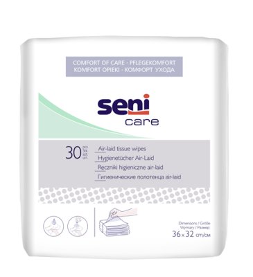 472637.jpg Seni Care Hygienetücher Air-Laid 36 x 32 cm (VPE: 30 Stück)>>>>