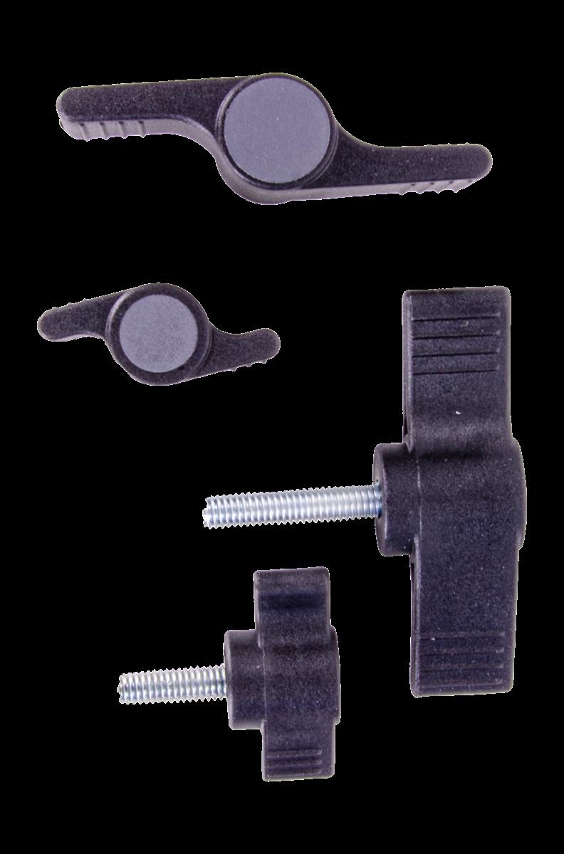 Flügelschraube M6X16-68schwarz Flügelschraube M6X16-68schwarz