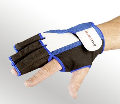 Nachtlagerungs-Schiene FixxGlove classic plus, schwarz-blau-weiß>>>>Gr. L links Nachtlagerungs-Schiene FixxGlove classic plus, schwarz-blau-weiß>>>>Gr. L links